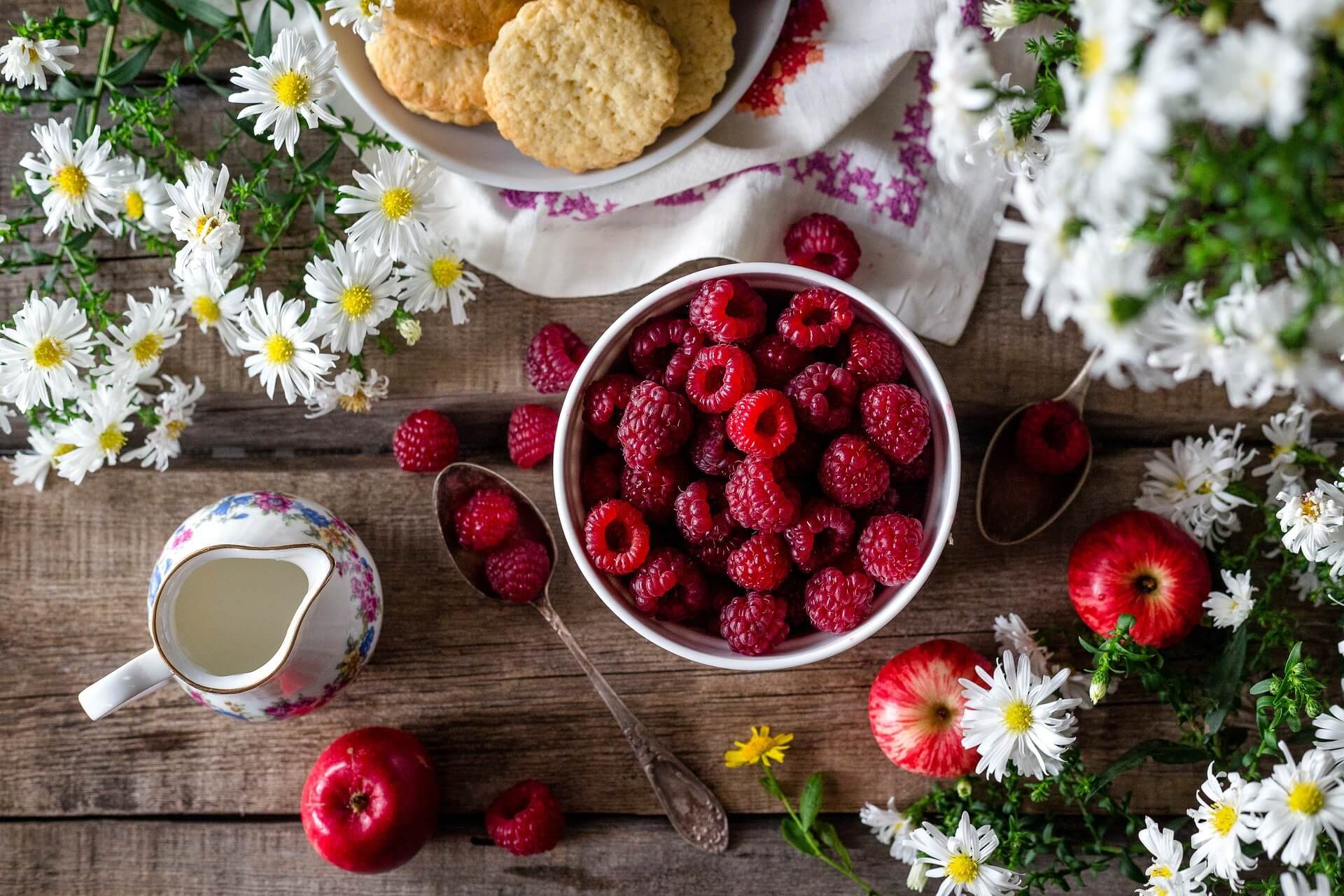 Raspberry bowl Raspberry bowl