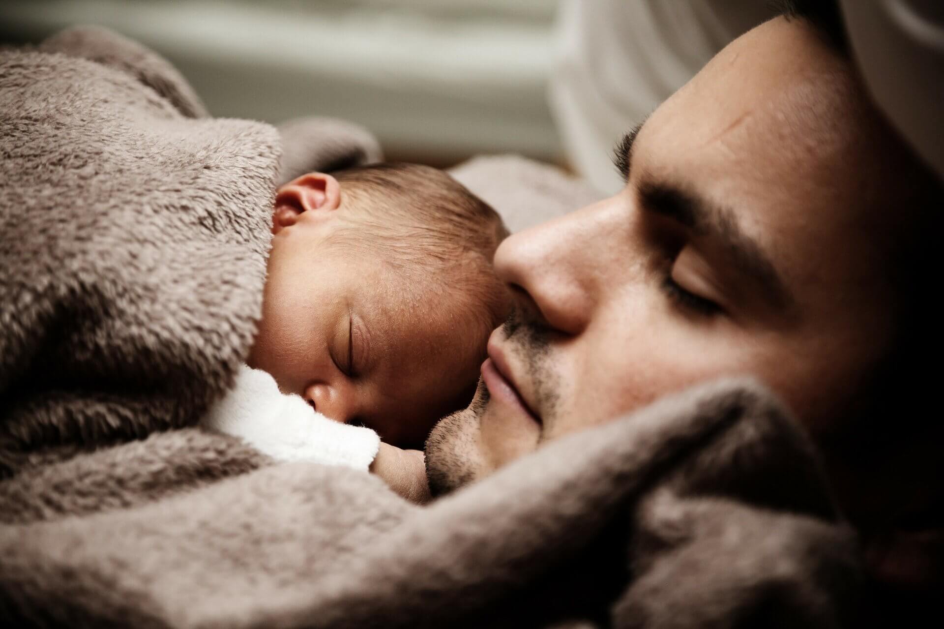 father and baby father and baby