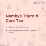 Mediciner.in - Namhya Thyroid Care Green Tea (100gm) for Hypothyroidism - 100% Natural, Restore Healthy T3,T4 Levels (Helps Sleep, Weight Management) | 2025 Namhya Banner 1200x800 16 09 202 3 2025