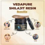 Mediciner.in - Vedapure Original Shilajit Resin For Endurance, Bodybuilding and Power - 25 Gram (Pack of 1) | 2025 3 2025
