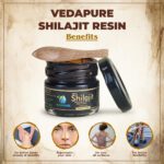 Mediciner.in - Vedapure Original Shilajit Resin For Endurance, Bodybuilding and Power - 25 Gram (Pack of 1) | 2025 3 1 2025