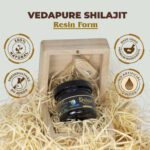 Mediciner.in - Vedapure Original Shilajit Resin For Endurance, Bodybuilding and Power - 25 Gram (Pack of 1) | 2025 5 1 2025