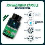 Mediciner.in - VEDAPURE Ashwagandha ( Withania Somnifera ) - helps in Stress Relief, Rejuvenates Body & mind- 60 Capsules (Pack of 1) | 2025 Ashwagandha 6 2025