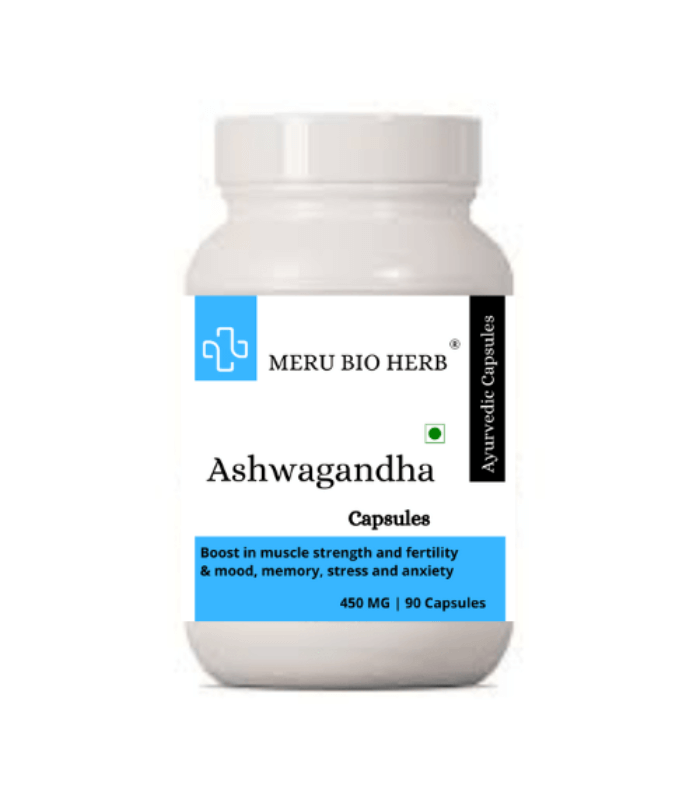 Meru Bio Herb Ashwagandha Capsules