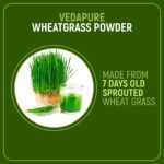 Mediciner.in - Vedapure 100% Natural & Organic Wheatgrass Powder - Helps boosting Immunity & Energy | 100gm (Pack of 1) | 2025 WheatgrassPowder5 2025