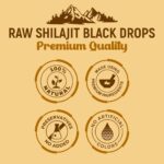 Mediciner.in - ROCK GOLD Pure & Natural Himalayan Original Raw Shilajit Liquid Black Drops - 30ml (Pack of 1) | 2025 Drop Shilajit 4 2025