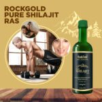 Mediciner.in - Rock Gold Pure Ayurvedic Shilajit / Shilajeet Juice - 500ml (pack of 1) | 2025 Pure Shilajit Ras 1 2025