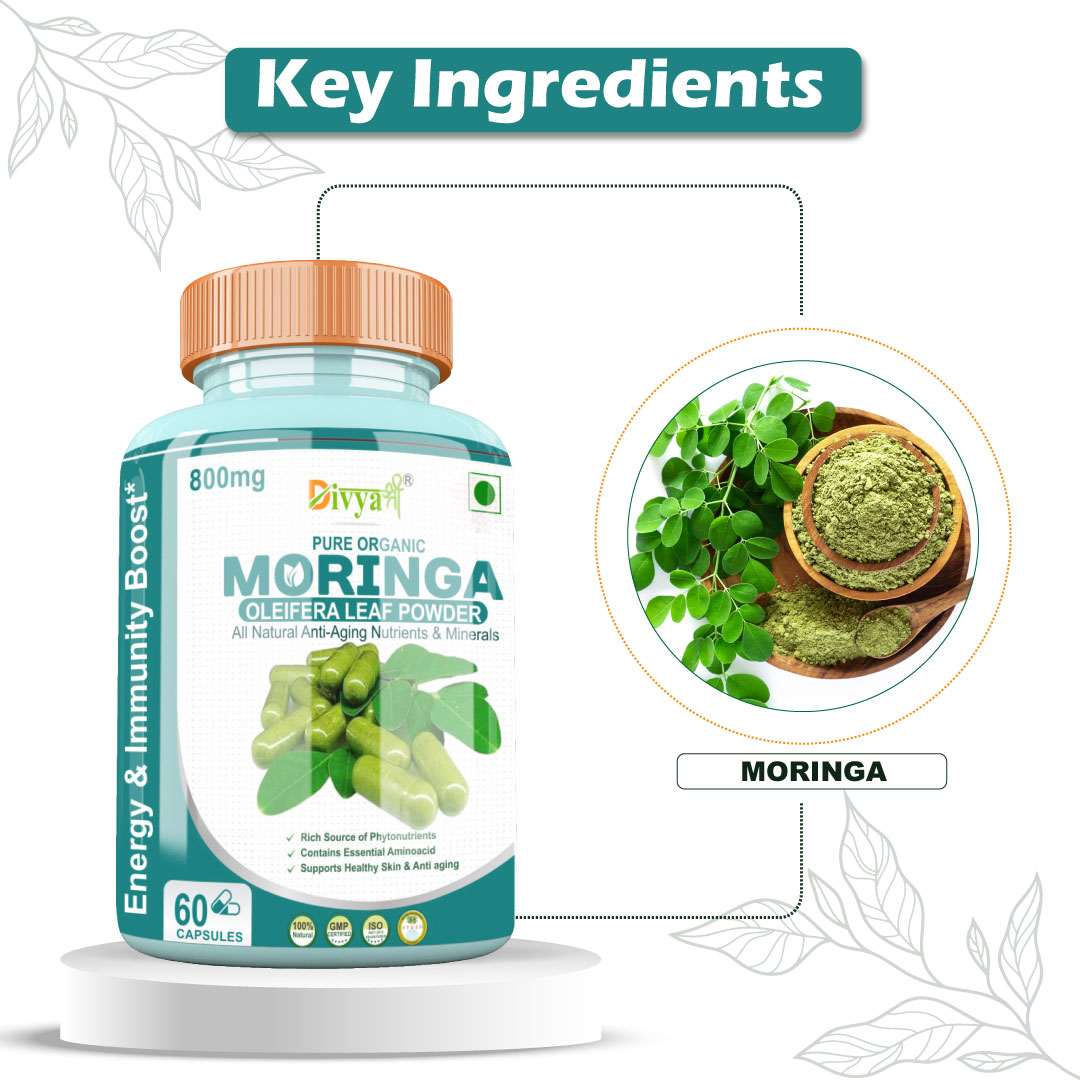 Moringa-Ingredients Green Superfoods, Moringa Leaf, Ayurveda, bone strength, moringa tablets, shigru tablets, bone tablets, buy ayurvedic medicine online, Green Superfoods, Moringa Leaves Extract, Multivitamins, herbal hills, moringa tablets