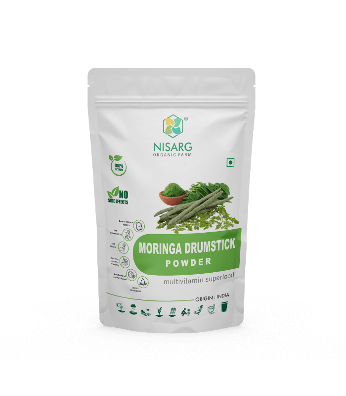 Mediciner.in - Nisarg Organic Moringa Drumstick Powder | 2025 Nisarg Drumstick Powder