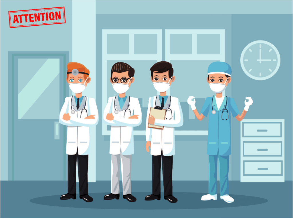 Mediciner.in - Eyewear | 2025 Are doctors at a higher risk of catching infectious diseases?