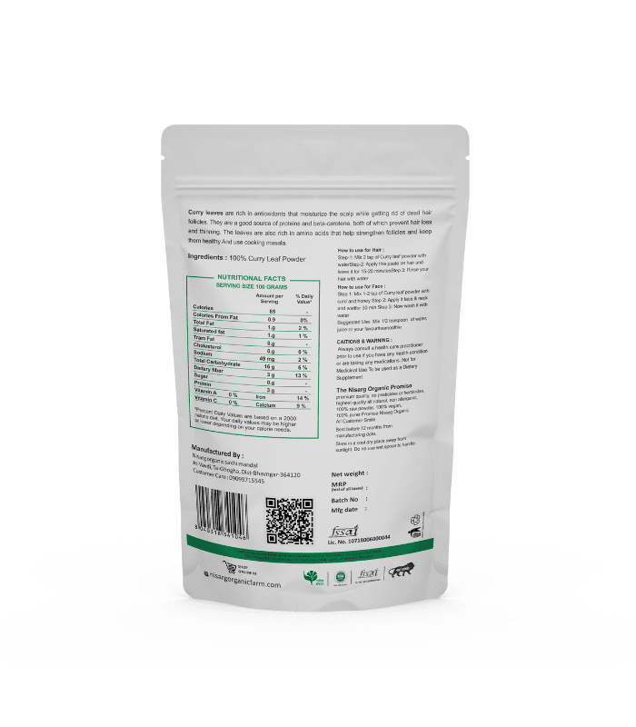 Mediciner.in - Home | 2025 Nisarg Curry Leaf Powder
