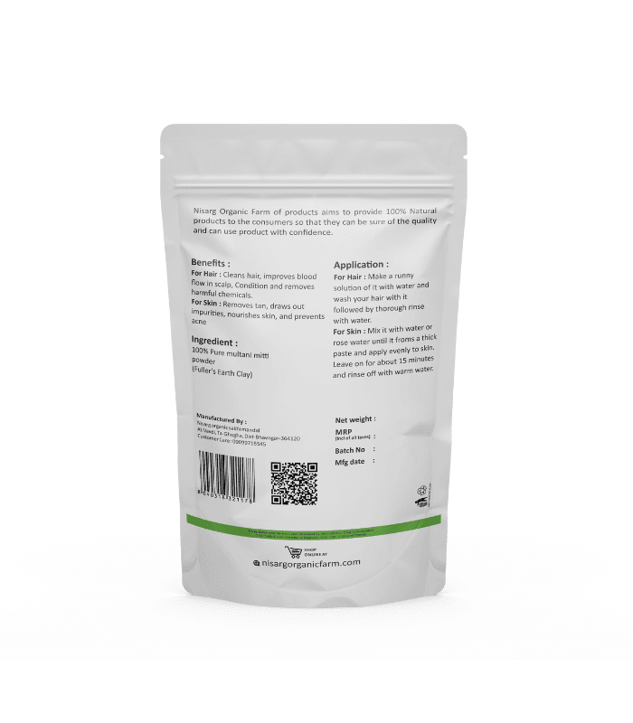 Nisarg Multani Mitti Powder - 2 Nisarg Multani Mitti Powder
