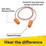 Mediciner.in - 3M 1110 Ear Plugs Corded, Extra Soft, Reusable Earbuds - Noise Cancellation, Soundproof Earplug - Up to 29 Decibel (Pack of 10) | 2025 3M 1110 Ear Plugs Corded Extra Soft Reusable Earbuds Noise Cancellation Soundproof Earplug Use For Underwater Meditation Study Flight TravelSleeping Sound Block Up To 29 Decibel Pack of 10 0 1 2025
