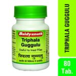 Mediciner.in - Baidyanath Triphala Guggulu (80 Tablets X 5) | 2025 Baidyanath Triphala Guggulu 80 Tablets X 5 0 2 2025