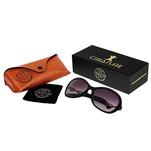 Mediciner.in - Eyewear | 2025 CREATURE Gaga Cat Eye Oversize Sunglasses For GirlsLens PurpleFrame BlackGAGA 007 0 0 2025