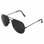 Mediciner.in - CREATURE Unisex Aviator sunglasses Black Frame, Black Lens (M) - Pack of 1 | 2025 CREATURE Unisex Aviator sunglasses Black Frame Black Lens M Pack of 1 0 2 2025