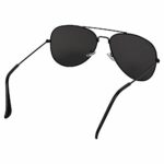 Mediciner.in - CREATURE Unisex Aviator sunglasses Black Frame, Black Lens (M) - Pack of 1 | 2025 CREATURE Unisex Aviator sunglasses Black Frame Black Lens M Pack of 1 0 3 2025