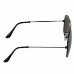 Mediciner.in - CREATURE Unisex Aviator sunglasses Black Frame, Black Lens (M) - Pack of 1 | 2025 CREATURE Unisex Aviator sunglasses Black Frame Black Lens M Pack of 1 0 4 2025