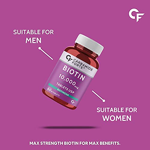 Carbamide-Forte-Biotin-10000mcg-for-Hair-Growth-Skin-Nails--60-Veg-Tablets-0-3 Carbamide Forte Biotin 10000mcg for Hair Growth Skin Nails 60 Veg Tablets 0 3 2025