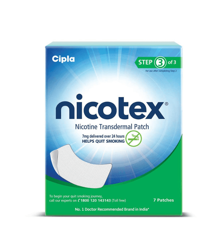 Cipla Nicotex Nicotine Transdermal Patch