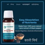 Mediciner.in - Durmeric Onedrop Intensive Black Pepper Herbal Care - 100% Natural Black Pepper Nano Extract - Makes 600 Servings 60ml (Pack of 1) | 2025 Durmeric Onedrop Intensive Black Pepper Herbal Care 60Ml 100 Natural Black Pepper Nano Extract Makes 600 Servings Use with WaterTeaSoupSalad Pack of 1 0 1 2025