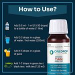 Mediciner.in - Durmeric Onedrop Tulsi Holy Basil Herbal Care Drops - 60ml | 100% Natural Pure Tulsi Nano Extract | Makes 600 Servings (Pack of 1) | 2025 Durmeric Onedrop Tulsi Holy Basil Herbal Care Drops 60 Ml 100 Natural Pure Tulsi Nano Extract Makes 600 Servings Pack of 1 0 7 2025