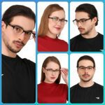 Mediciner.in - EFERMONE® Blue Cut Glasses For Eye Protection with Anti-Glare & UV Protection (Unisex | Free Size) | 2025 EFERMONE Blue Cut Glasses For Eye Protection From Laptop Computer Mobile TV with Anti Glare and UV Protection Unisex Free Size 0 4 2025