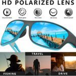 Mediciner.in - ELEGANTE UV Protected Polarized Sports Sunglasses for Men Driving Cycling Fishing Cricket Sunglasses - Pack of 1 | 2025 ELEGANTE UV Protected Polarized Sports Sunglasses for Men Driving Cycling Fishing Cricket Sunglasses Blue Mirrored Pack of 1 0 1 2025