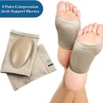 Mediciner.in - GRANVILL Foot Care Plantar Fasciitis Arch Support Sleeves for foot pain with soft Neoprene Cushion for Feet - Free Size | 2025 GRANVILL Foot Care Plantar Fasciitis Arch Support Sleeves for foot painmuscle relaxation with soft Neoprene Cushion for Women Men Feet Orthopedic PadFree Size 1 Pair 0 4 2025
