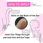 Mediciner.in - Grasshopr Ear Ascension - Invisible Ear Lobe Support Tape (Pack of 60) | 2025 Grasshopr Ear Ascension Invisible Ear Lobe Support Tape Pack of 60 0 2 2025