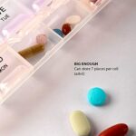 Mediciner.in - INKULTURE Pill Medicine Organizer Reminder Storage Box - 28 Days or 4 Weeks | Plastic | Pack of 1 | 2025 INKULTURE Pill Medicine Organizer Reminder Storage Box 28 Days or 4 Weeks Plastic Pack of 1 0 1 2025