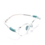 Mediciner.in - Intellilens Round Kids Computer Glasses - Zero Power, Anti Glare & Blue Light Filter for Boys & Girls (46-15-130) | 2025 Intellilens Round Kids Computer Glasses for Eye Protection Zero Power Anti Glare Blue Light Filter Glasses Blue Cut Lenses for Boys and Girls Transparent 46 15 130 0 0 2025