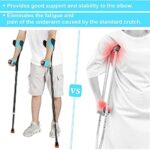 Mediciner.in - Iwalk; Changing Lives Ws-101 Black Elbow Crutch - Universal (Adjustable) | 2025 Iwalk Changing Lives Ws 101 Black Elbow Crutch Universal Adjustable 0 4 2025