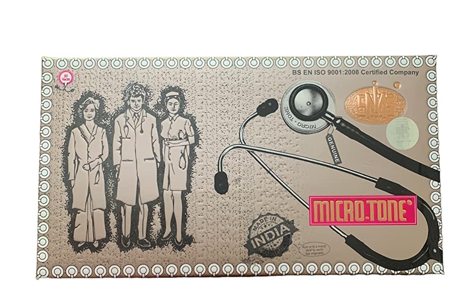 Microtone-Stethoscope-Black-Made-in-India-0-5 Microtone Stethoscope Black Made in India 0 5 2025