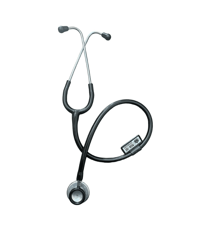 Mediciner.in - Microtone Stethoscope (Black) Made in India | 2025 Microtone Stethoscope