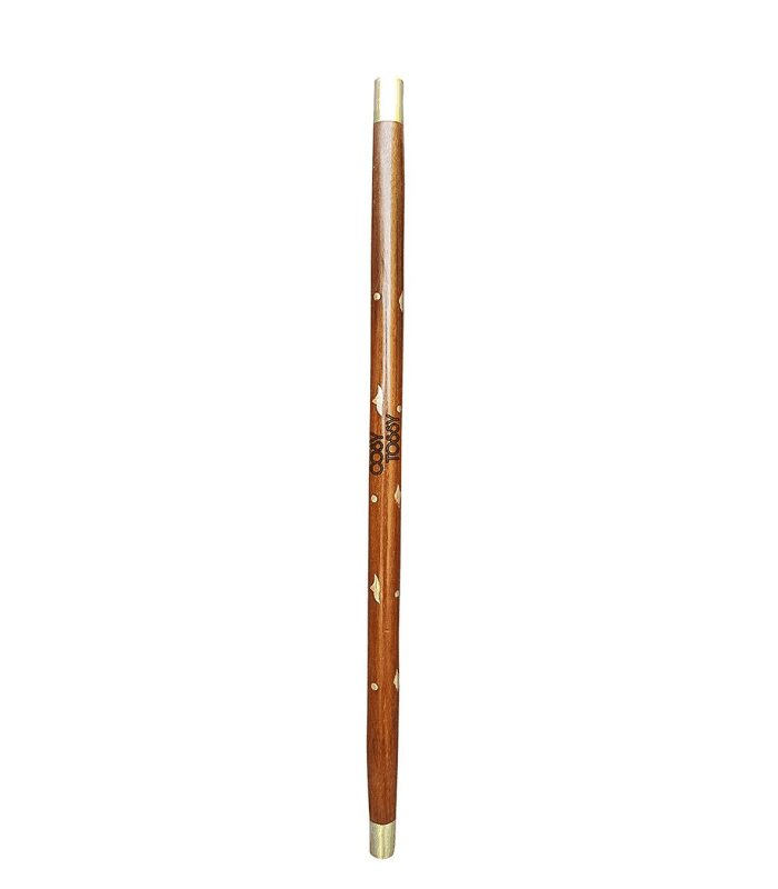 Mediciner.in - COSY TOSSY Morning Wooden Walking Stick (23 Inch) | 2025 Morning Wooden Walking Stick 2025