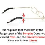 ONE AGE Pack of 1 Pair2 Pcs Anti Slip and Anti Drop from Nose Silicone Spectacles Support Prevent Slipping and Falling Secure Glasses Ear Grips Comfortable Fit 0 5 2025