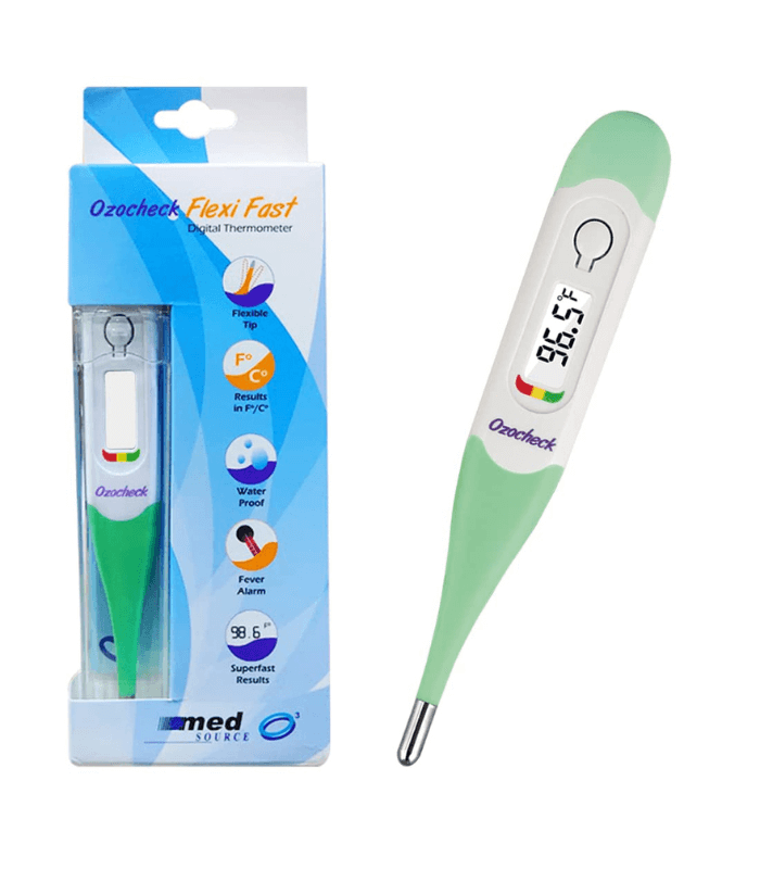Mediciner.in - Home | 2025 Ozocheck Digital Thermometer with Flexible Tip