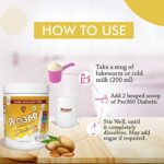 Mediciner.in - Pro360 Diabetic Care Protein Powder for Diabetes - Complete & Balanced Adult Nutrition for People with Diabetes (Badam Flavour) - 500gm | 2025 Pro360 Diabetic Care Protein Powder for Diabetes Complete and Balanced Adult Nutrition for the Dietary Management of People With Diabetes Badam Flavour 500G pack 0 1 2025