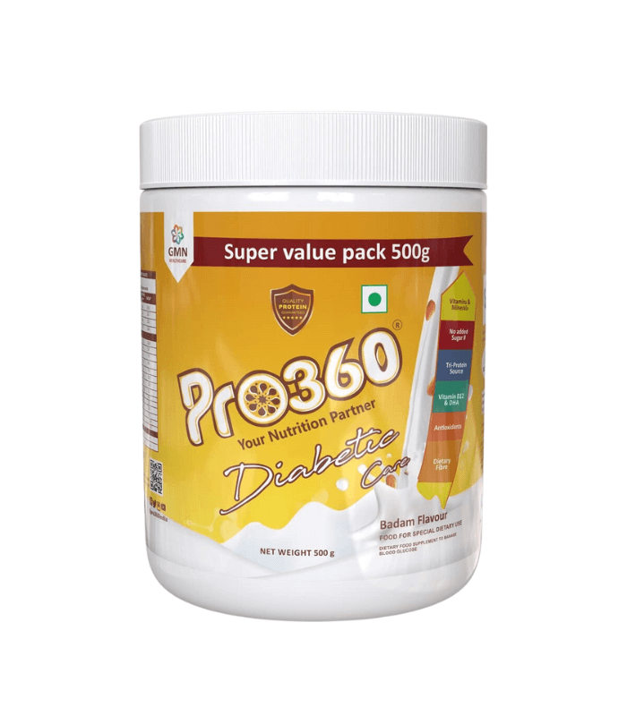Mediciner.in - Home | 2025 Pro360 Diabetic Care Protein Powder for Diabetes