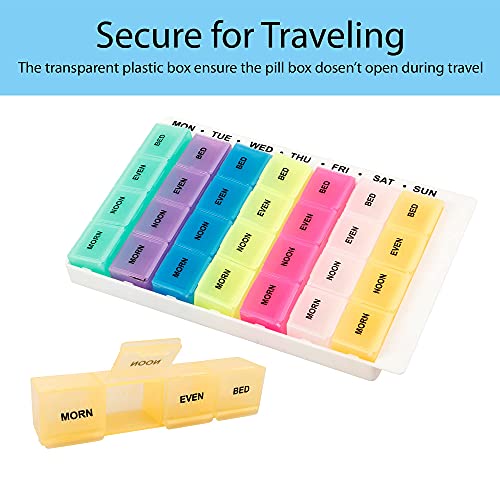 Qenixo-Pill-Medicine-Organizer-7-Day-Weekly-Pill-Case-28-Compartments-Colorful-Weekly-Travel-Pill-Planner-Portable-Travel-KitsDust-Proof-Box-for-PillsVitaminSupplements-Daily-Reminders-of-4-Times-1-Pa-0-1 Qenixo Pill Medicine Organizer 7 Day Weekly Pill Case 28 Compartments Colorful Weekly Travel Pill Planner Portable Travel KitsDust Proof Box for PillsVitaminSupplements Daily Reminders of 4 Times 1 Pa 0 1 2025