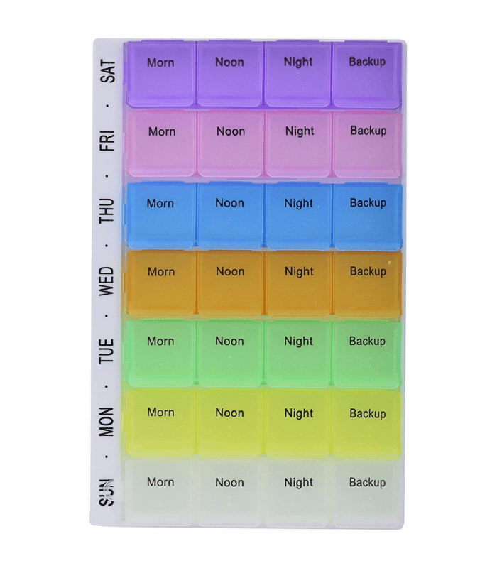 Mediciner.in - Home | 2025 Qenixo Pill Medicine Organizer 7-Day