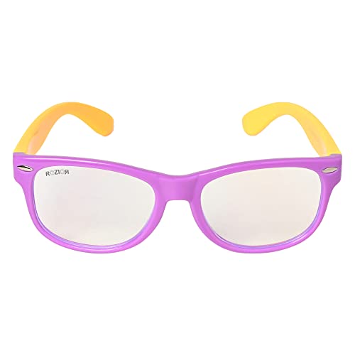 Mediciner.in - Eyewear | 2025 ROZIOR Kids Computer Screen Glasses Blue Light Protection Anti Glare Zero Power Protection Glasses For Online Classes Computer TV or Mobile Model RSHUK12667C7 0 0 2025