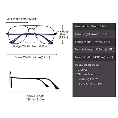 Roshfort-Aviator-Silver-Frame-Sunglasses-Classic-Eyeglasses-Transparent-Clear-Lens-Optical-Women-Men-Glasses-Medium-Size-0-3 Roshfort Aviator Silver Frame Sunglasses Classic Eyeglasses Transparent Clear Lens Optical Women Men Glasses Medium Size 0 3 2025