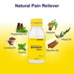 Mediciner.in - Sensur Natural & Ayurvedic Pain Relief Lotion | Fast Relief from All Pains, One solution - 50ml , Pack of 3 | 2025 Sensur Natural Ayurvedic Pain Relief Lotion 50ml Pack of 3Fast Relief All Pains One solution 0 2 2025