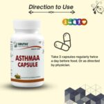 Mediciner.in - Sruthi Herbal Laboratories 100% Natural & Ayurvedic Asthma Capsule - Relief from Breath Shortness, Congestion, Coughing, Respiratory Disorder | 2025 Sruthi Herbal Laboratories Asthma Capsule 100 Natural Ayurvedic Capsule Relief from breath shortness Congestion Coughing Respiratory Disorder Easy Breathing Lungs Health Wellness Pack of 1 60 Capsules 0 9 2025