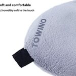 Mediciner.in - TOWINO® Eye Mask for Sleep | Super Smooth, Soft & Comfortable with Adjustable Straps (Grey) | 2025 TOWINO Eye Mask for Sleep Eye Mask Super Smooth And Adjustable Strap Super Soft Comfortable for Women Men Blindfold for Travelling Night SleepingNap Suitable for AllGrey Made In India 0 1 2025