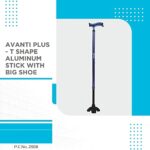 Mediciner.in - Vissco Avanti Plus - T Shape Aluminum Stick, Lightweight Walking Stick, Adjustable Height, Wide Base for Balance (Blue) | 2025 Vissco Avanti Plus T Shape Aluminum Stick Lightweight Walking Stick Adjustable Height Wide Base for Balance Blue 0 4 2025