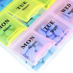 Mediciner.in - ZIPZAG Pill Medicine Organizer Reminder Storage Box for 7 Days, 3 Layer Pillbox | 2025 ZIPZAG Pill Medicine Organizer Reminder Storage Box for 7 Days 3 Layer Pillbox 0 2 2025