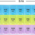 Mediciner.in - ZIPZAG Pill Medicine Organizer Reminder Storage Box for 7 Days, 3 Layer Pillbox | 2025 ZIPZAG Pill Medicine Organizer Reminder Storage Box for 7 Days 3 Layer Pillbox 0 3 2025